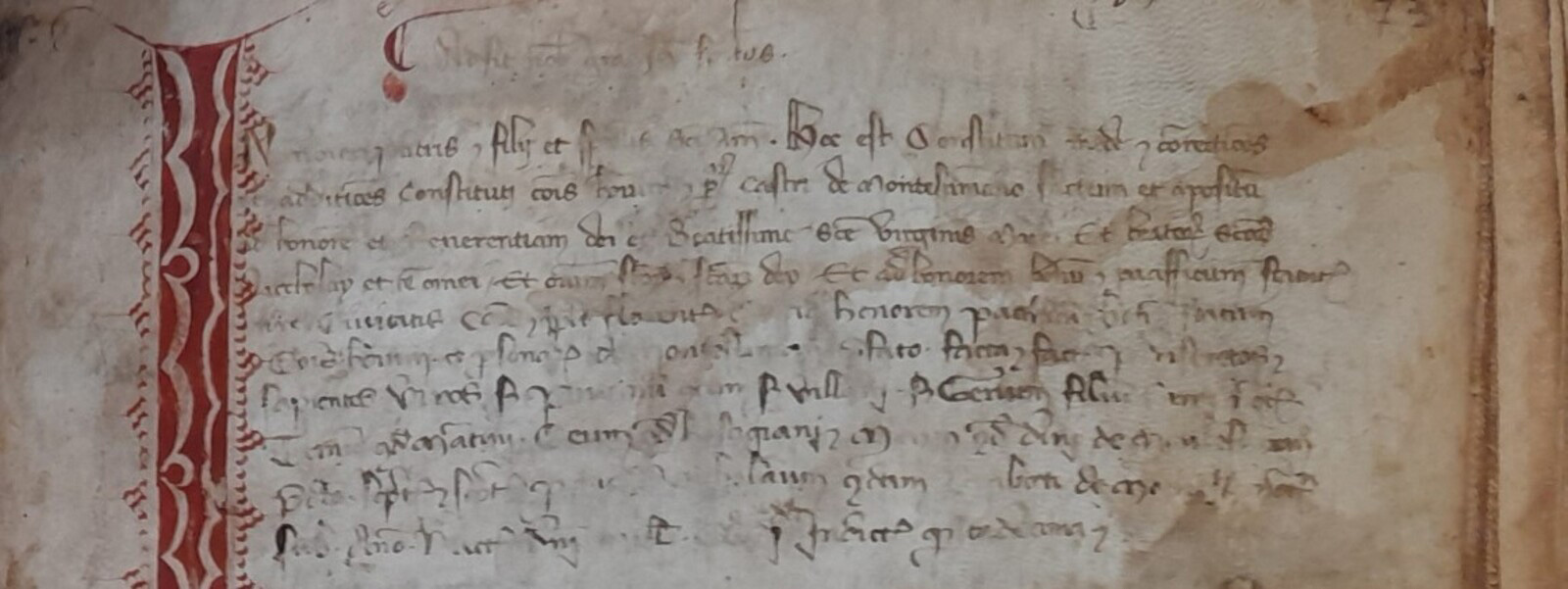 Statuto di Monsummano - 1372